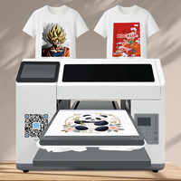 Machine d'impression de t-shirts A3 avec logo personnalisé, imprimante numérique pour vêtements avec code QR mobile, imprimante DTG à plat pour l'impression textile