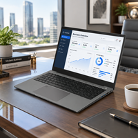Laptop Bisnis Performa Tinggi Baru 15.6 Inci Intel Core I7 512GB Harga Pabrik Win10/11 16GB DDR4/DDR5 Laptop Gaming