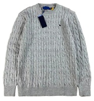 Pull-over Designer en Maille Torsadée à Col Roulé pour Femmes et Hommes avec Logo Brodé pour Polo Hiver Respirant