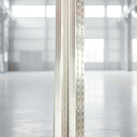Barre d'espacement en aluminium 14.5A, bande isolante en aluminium pour double vitrage, soudure haute fréquence, barre d'espacement insonorisante en aluminium
