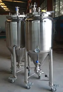 KUNBO Fermenter kerucut bir besi tahan karat 30L 50L