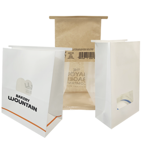 Bolsa Ecológica <span class=keywords><strong>para</strong></span> Pan con Ventanas Transparentes, de Papel Kraft Vertical de Grado Alimenticio, Resistente al Aceite, <span class=keywords><strong>para</strong></span> Pan, Brioche y Pan de Levadura - Product Image 3