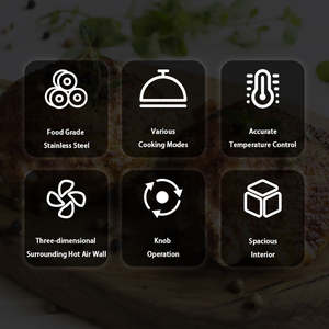 26L Ménage Boulangerie <span class=keywords><strong>Cuisinière</strong></span> Et Cuisson À La Maison Cuisson Appareil De Cuisine <span class=keywords><strong>Électrique</strong></span> Cuire <span class=keywords><strong>Deux</strong></span> Plaque Chauffante Four Avec Mini <span class=keywords><strong>Cuisinière</strong></span> - Product Image 5