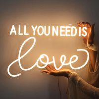 Letrero de Neón Personalizado con Luz LED para Decoración de Dormitorio, Cumpleaños, Boda, Negocio o Tienda, con la Frase '¿Te Casas Conmigo?', Envío Rápido y Dropshipping