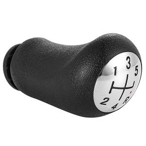 Pomo de palanca de cambios manual de 5 velocidades de cuero para vehículos Renault - Product Image 2