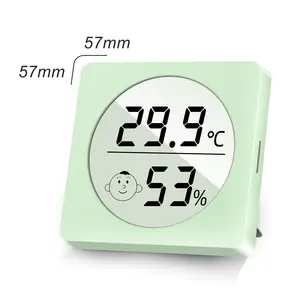 Mini LCD kỹ thuật số Nhiệt kế ẩm kế nhiệt độ độ ẩm mét cảm biến cho món quà tốt nhất