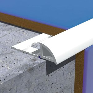 Garniture d'angle Upvc en carreaux de céramique <span class=keywords><strong>PVC</strong></span> demi-ronde - Product Image 1