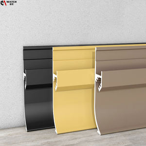 Livraison directe échantillon gratuit, <span class=keywords><strong>profil</strong></span> de haute qualité, en alliage léger, plinthe, plancher mural, plinthe led - Product Image 6