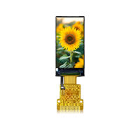 0.96 pouces TFT LCD IPS pleine vue ST7735S IC 80x160 résolution 0.96 ''SPI écran LCD couleur Interface RVB panneau COG d'usine