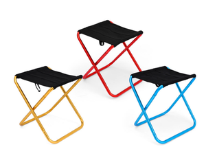 Taburete Plegable de Aleación de Aluminio, Taburete Portátil para Camping, Ligero, con Reposapiés para Adultos, para Jardinería y Senderismo - Product Image 6