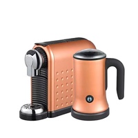 Manufacturing Single Cup Automatic Instant Coffee Maker with Water Tank and Milk Frother