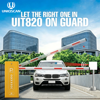 Barrière de parking automatique UNIQSCAN avec moteur DC sans balais, barrière de circulation pour véhicules