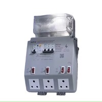 JUNW JA-RB 003 Carte de distribution électrique industrielle et domestique Petite boîte prête à l'emploi avec toutes sortes de prises 230V 240V