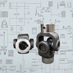 ओम अनुकूलन योग्य एकल-कुंजी सार्वभौमिक संयुक्त लचीले स्टील क्रॉस शाफ्ट युग्मन - Product Image 2