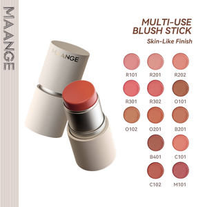 MAANGE Venta al por mayor Creamy <span class=keywords><strong>Blush</strong></span> Stick Multi-Use & Buildable Natural <span class=keywords><strong>Blush</strong></span> Stick para maquillaje facial <span class=keywords><strong>Blush</strong></span> - Product Image 3