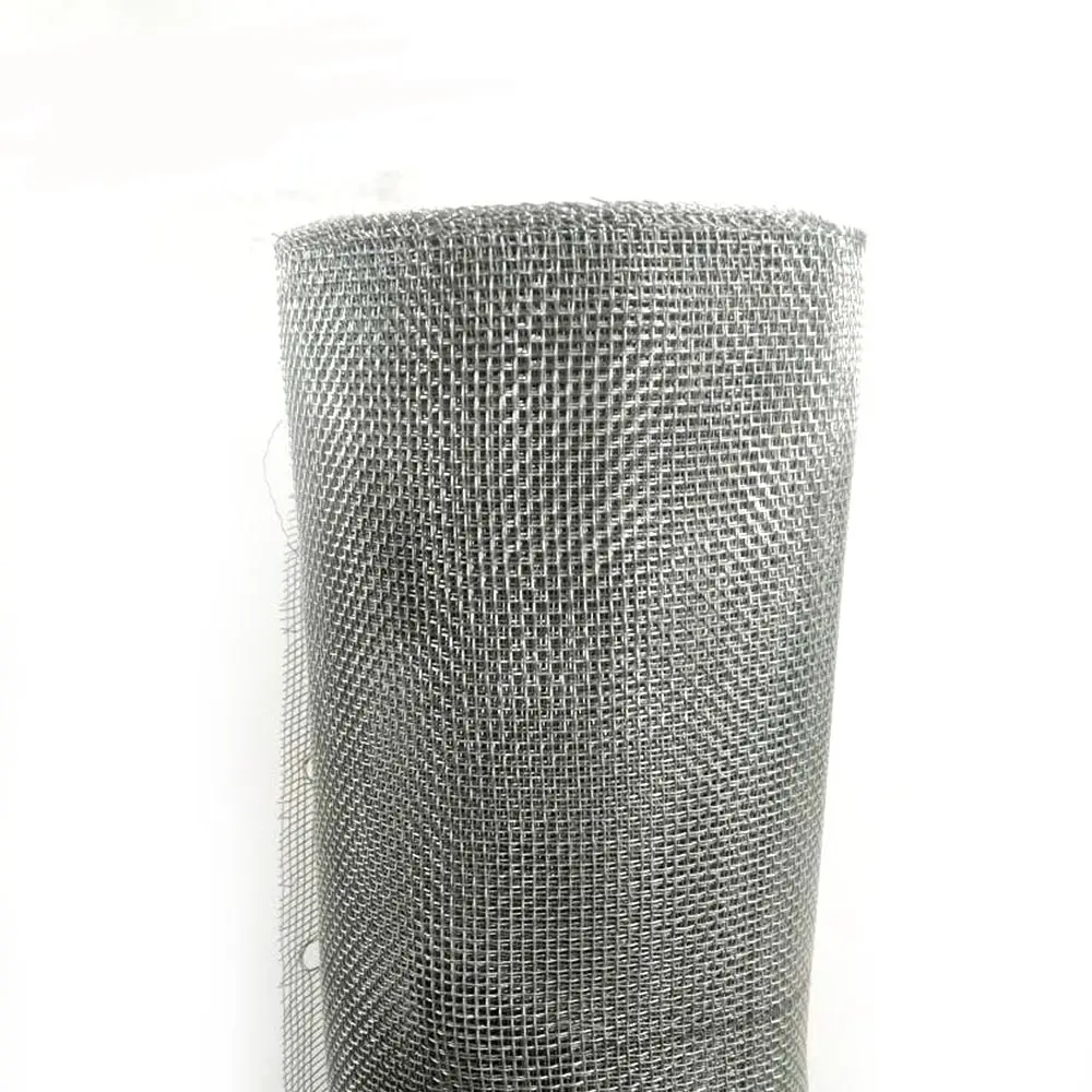 Malha de fio de ferro quadrada galvanizada, 2x2 3x3 4x4 5x5 6x6 20x20 8x8 tecido para malha de café