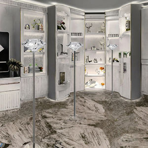 Lot de 100 épingles en métal de luxe faites à la main en acier inoxydable avec cristaux transparents, vente en gros pour fleuristes <span class=keywords><strong>Hui</strong></span> <span class=keywords><strong>Huang</strong></span> - Product Image 3