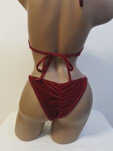 महिलाओं के लिए नई वेलवेट बॉडीबिल्डिंग पोज़िंग सूट प्रतियोगिता बिकनी एनपीसी आईएफबीबी डब्लूएफबीबी - Product Image 2