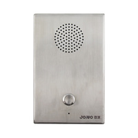 Téléphone d'urgence SIP VoIP en acier inoxydable IP pour ascenseur, pour les espaces publics