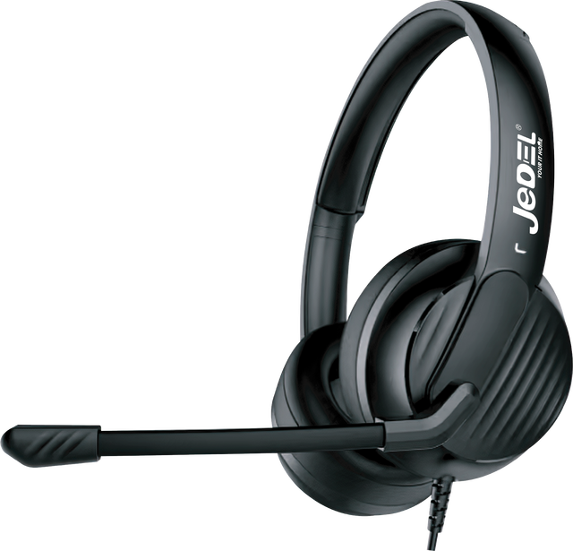 In Stock USB Wired Computer Headset with Adjustable Microphone Cable Control Gaming Headphone for PC Laptop