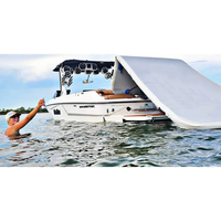Plateforme de baignade gonflable pour yacht, piscine, mer, plateforme de bateau gonflable