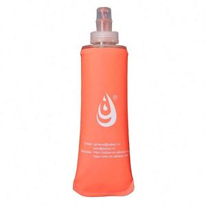 ขวดน้ำแบบพับได้สำหรับวิ่ง ทำจากวัสดุเกรดอาหารคุณภาพสูง เนื้อนุ่ม - Product Image 2