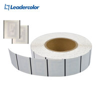 Logo personnalisé passif en gros tissu de nylon étiquette de blanchisserie RFID étiquette de couture NFC pour la gestion des vêtements