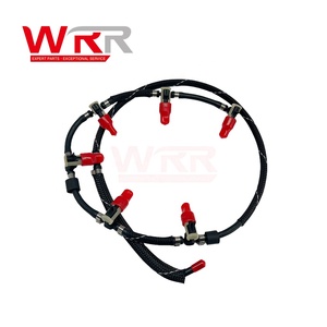 ท่อส่งน้ำมันเชื้อเพลิงสำหรับ BMW E90 E60 320d 520d ระบบเครื่องยนต์อัตโนมัติ ทนทาน ป้องกันการรั่วไหลของหัวฉีด หมายเลข 13537799869 13537800602 - Product Image 2