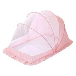 Cuna Portátil Plegable para Bebé con Mosquitero, Cunas Portátiles para Recién Nacidos, Cuna Plegable sin Fondo, Cuna Anti-Insectos con Protección Solar - Product Image 2