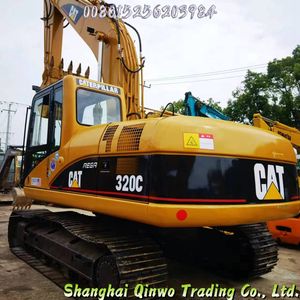Mini pelle sur chenilles Caterpillar 320C d'occasion, poids en service de 20 tonnes, engrenage de pompe à moteur essentiel, godet 1,4 m³, 103kw - Product Image 2