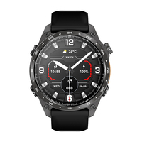 Jam Tangan Pintar HD300 Pro Layar AMOLED Bulat 1,43 inci Dengan GPS, Peta Offline, Senter, Tahan Air 3ATM, Monitor Kesehatan, Smartwatch Olahraga