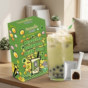 Bubble Tea Boba Instant Kit Vegan <b>Shelf</b> Life 2 Years Fast - Product Image 1
