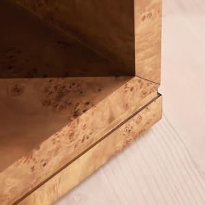 Armadio ad arco alto in stile retrò mobile da esposizione per mobili in legno massello adatto per uso domestico - Product Image 5