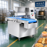 Automatische koekjesmachine met draadafsnijding, SUS304 roestvrij staal, met servoaandrijving voor continue productie in een koekjesfabriek