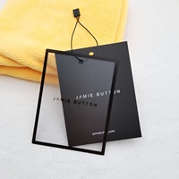 Étiquette autocollante en PVC personnalisée OEM, nouveaux designs, étiquette en papier imprimée avec cordon pour vêtements, sacs en plastique, chaussures, épaisse et abordable