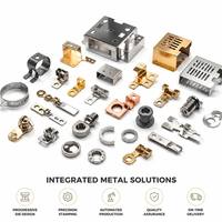 Piezas Metálicas Estampadas Personalizadas OEM ODM, Fabricación de Acero Inoxidable, Aluminio y Cobre, Componentes Metálicos Pequeños de Precisión para Electrónica