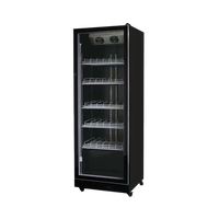 Réfrigérateur commercial à refroidissement par air pour boissons et bières, 1650L, 4 portes, pour supermarchés et bars