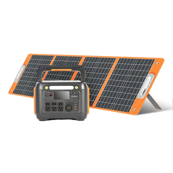 Portable Solar Power Electric Generator Silent Station with