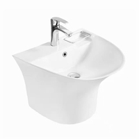 Vente en gros usine de sanitaires : WC monobloc avec couvercle et lavabo intégré pour salle de bain
