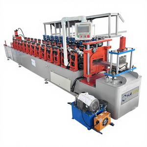 Máquina formadora de aleros para techos con caja de cambios, motor, bomba PLC y rodamientos, 4KW de potencia, fácil de operar, 3 años de garantía - Product Image 1