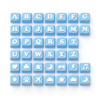 Ensemble de touches de clavier Kawaii, couleurs mélangées, imprimées en 3D, touches personnalisées avec symboles, clavier mécanique, décoration mignonne pastel, cadeau DIY