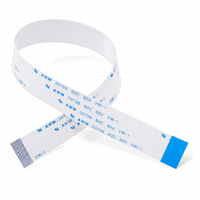 1,27mm 100mm 40P FFC FPC Kabel (Flexibles Flachkabel) mit PVC-Ummantelung und Isolierung, Verzinnter Kupferleiter für PCB-Verbindung