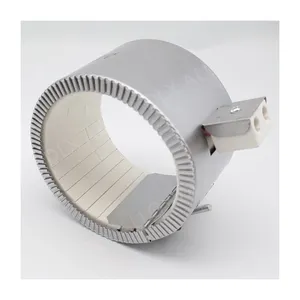 High Temperature Cutting Machine 110V Rapid Heating Resistance Wire Stainless Steel Band Heater Ceramic