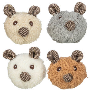 Oso de Peluche de 8 cm, Varios Colores, Juguete Interactivo para Mascotas - Product Image 1