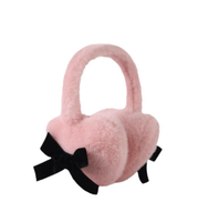 Couvre-oreilles en peluche douce pour femmes en hiver, offrant chaleur et protection contre le vent, adaptés au ski et au cyclisme, bonnet de protection pour les oreilles