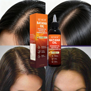 Etiqueta privada Raw Batana Aceite Calabaza Semilla Romero Ricino Aceite para el cabello <span class=keywords><strong>Botana</strong></span> Aceite Crecimiento Cabello Logotipo personalizado - Product Image 6