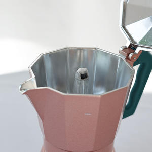 Cafetera Espresso italiana tradicional <span class=keywords><strong>Moca</strong></span> Express, cafetera de Metal para estufa e inducción, cafetera tradicional de estufa - Product Image 5