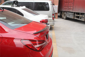 <span class=keywords><strong>Spoiler</strong></span> in fibra di carbonio stile AMG per Mercedes CLA <span class=keywords><strong>Spoiler</strong></span> CLA45 W117 C117 C117 alette bagagliaio posteriore in fibra 2013 - Product Image 4