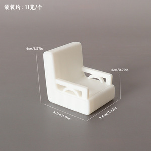 Meubles miniatures pour maison de poupée, chaises, canapés, tabourets, décorations de scène miniature - Product Image 5
