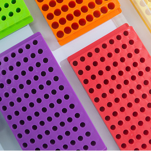 Çok fonksiyonlu çift taraflı 0.2ml 0.5ml 1.5ml 2ml santrifüj <span class=keywords><strong>Test</strong></span> tüpü tutucu 60 ve 96 delikli - Product Image 4